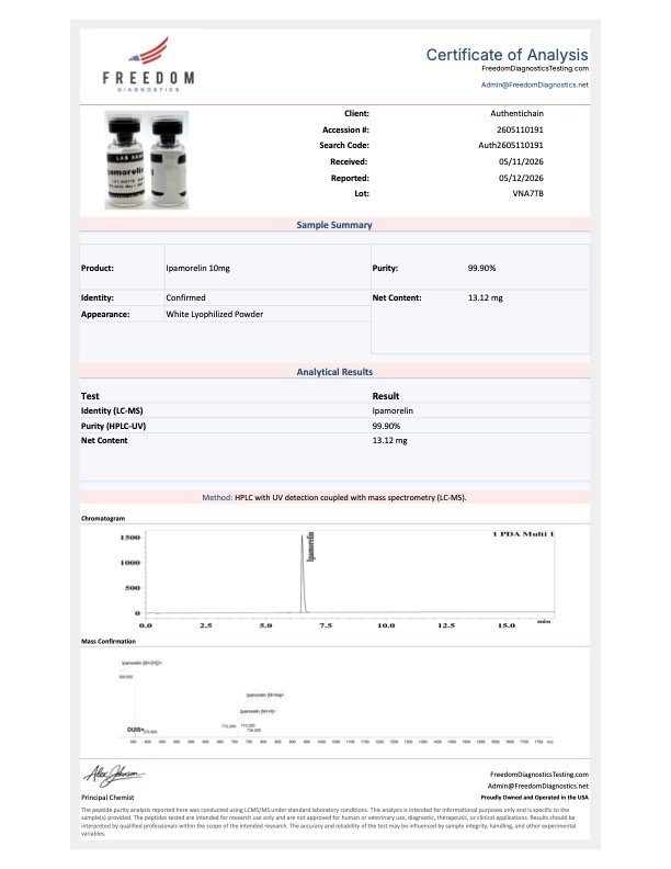Ipamorelin 10mg - Image 2